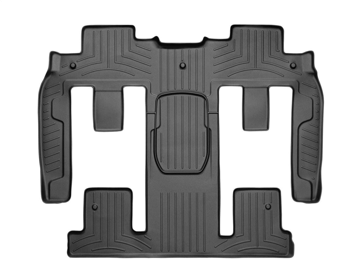 Weathertech - 441114 - Rear and Third Row - Floor Mat Set image 1