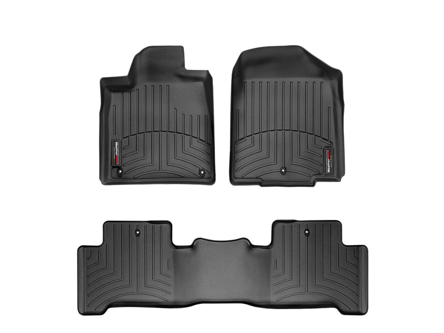 Weathertech - 44114-1-2 - Front and Rear - Floor Mat Set image 1