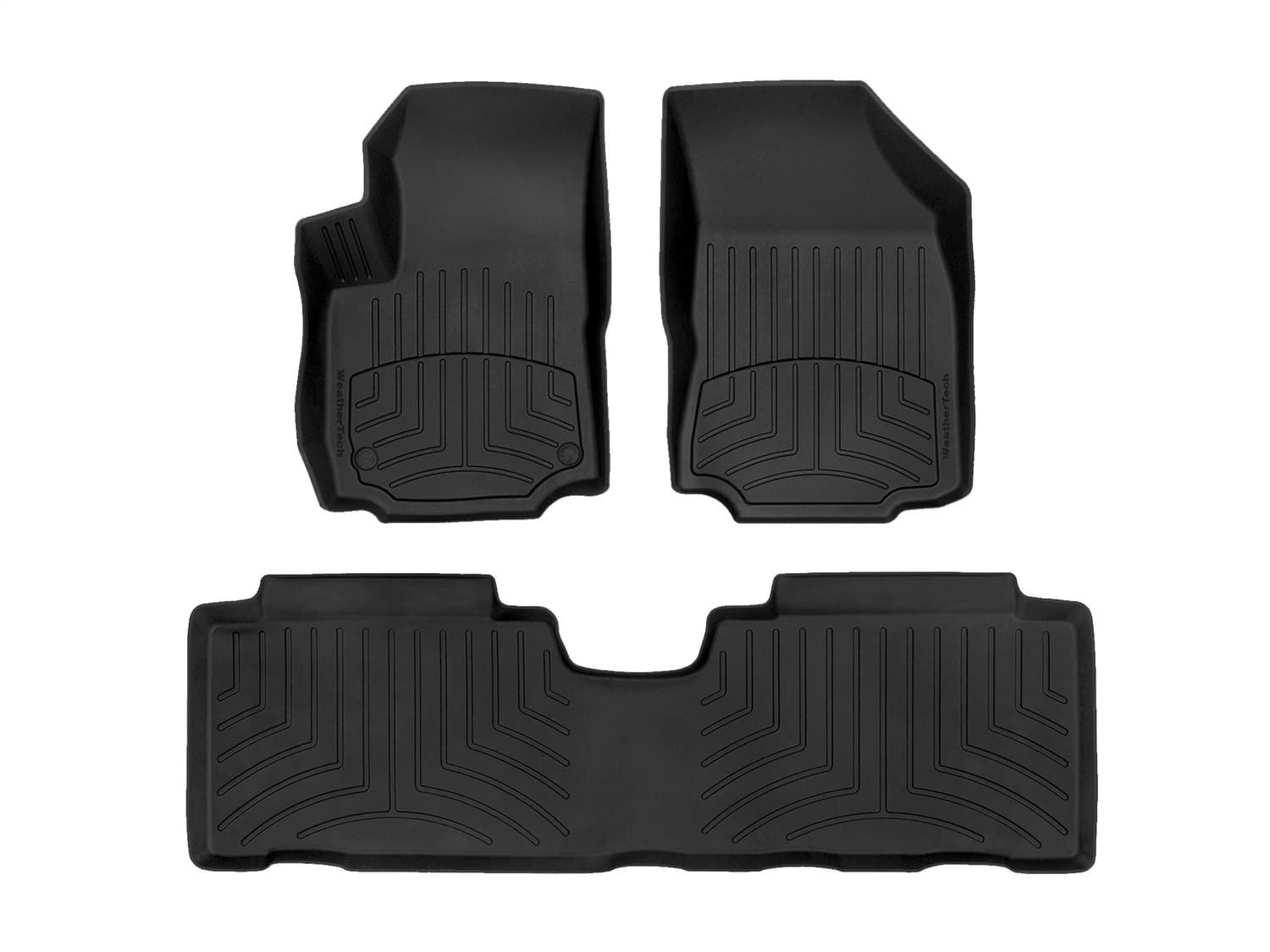 Weathertech - 441176-1-2IM - Front and Rear - Floor Mat Set image 1