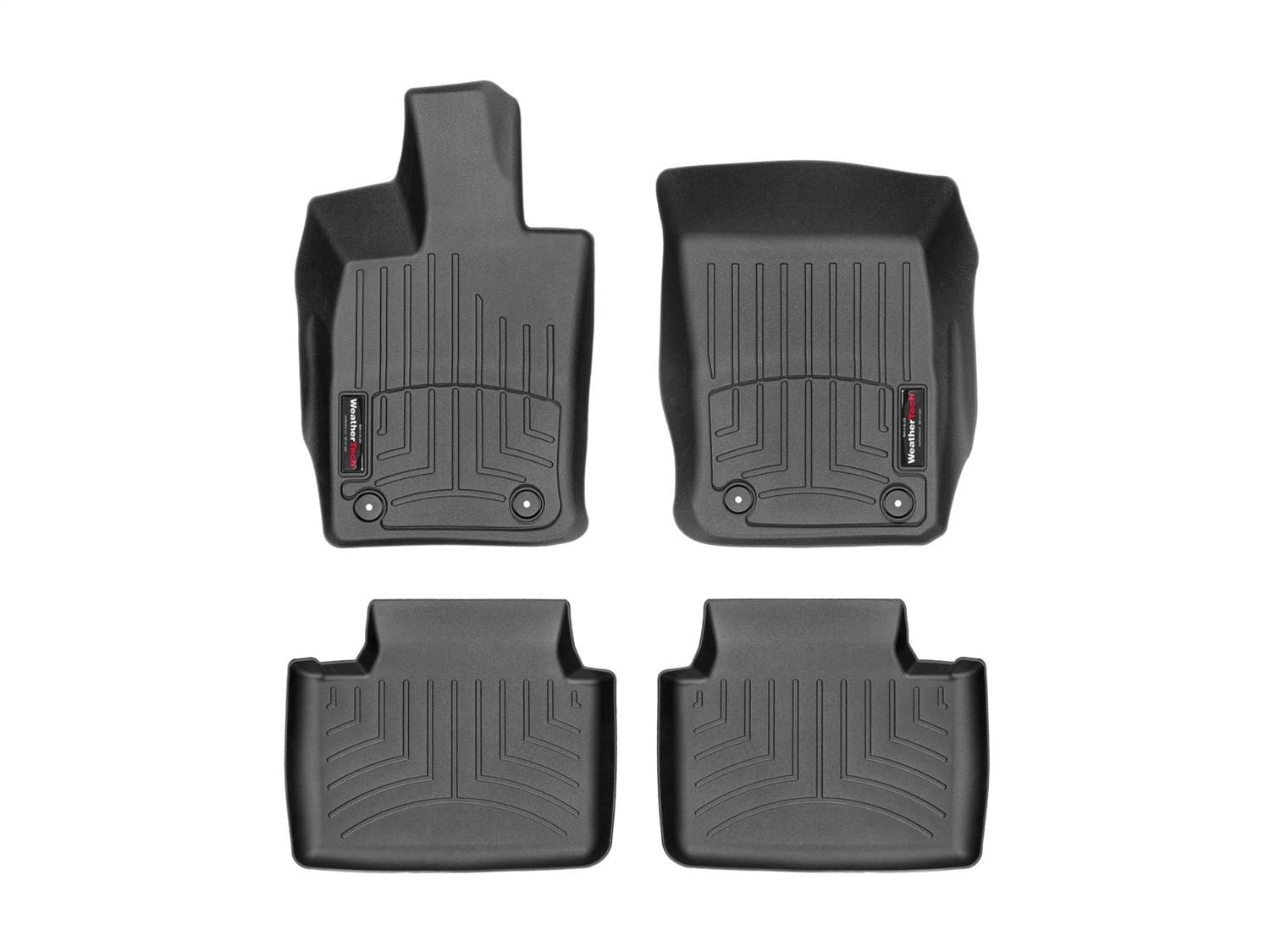 Weathertech - 441180-1-2 - Front and Rear - Floor Mat Set image 1