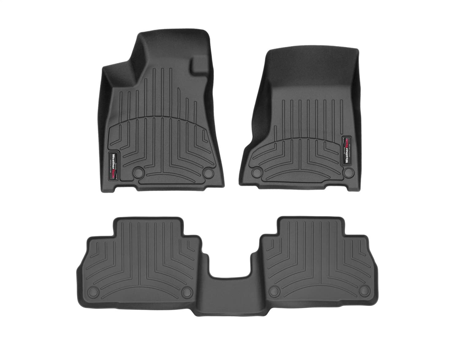 Weathertech - 441184-1-3 - Front and Rear - Floor Mat Set image 1