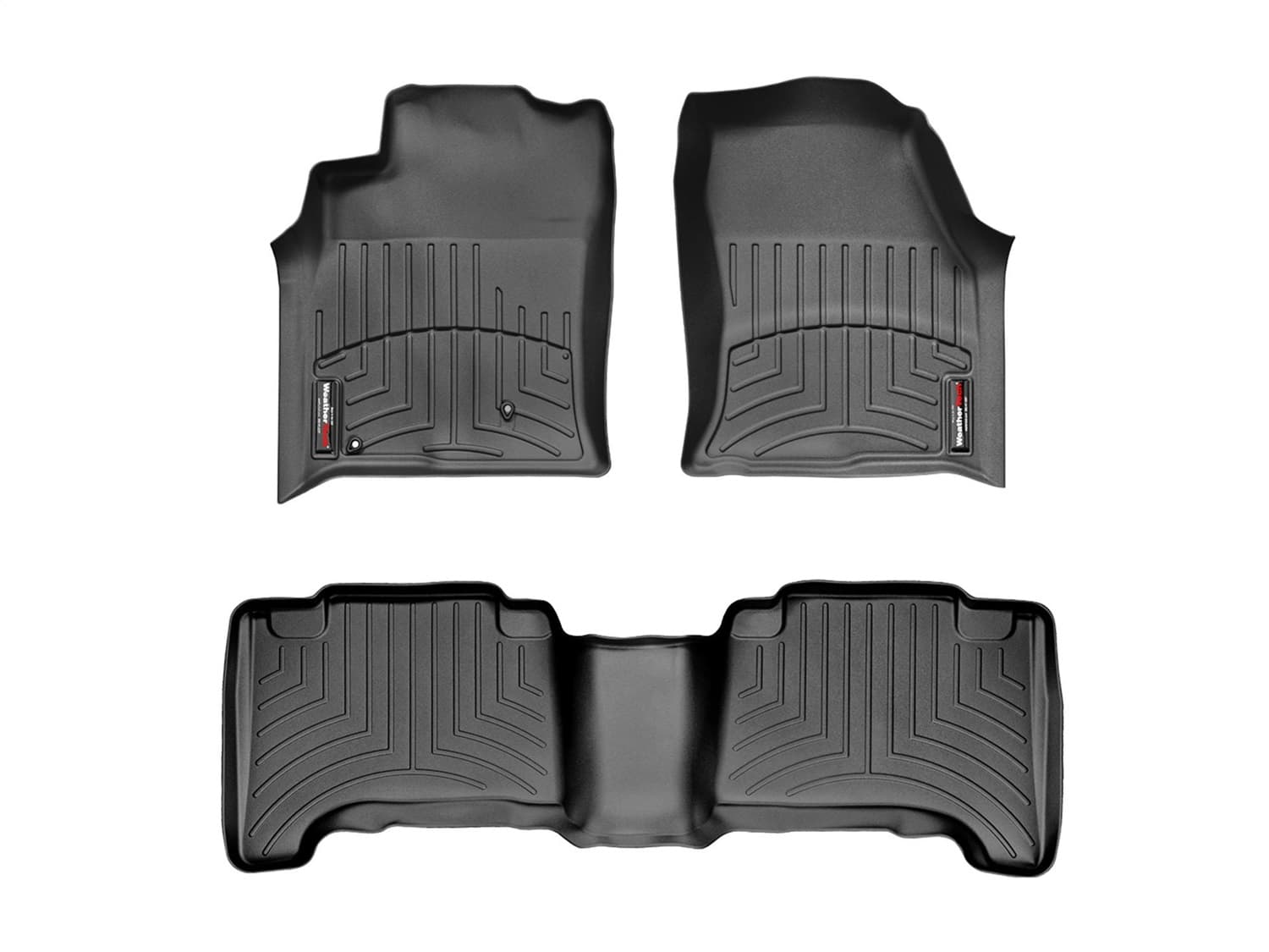 Weathertech - 441211-440702 - Front and Rear - Floor Mat Set image 1