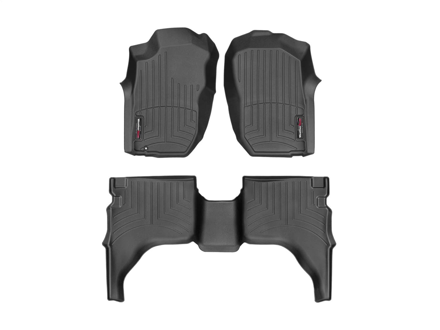 Weathertech - 441212-1-2 - Front and Rear - Floor Mat Set image 1