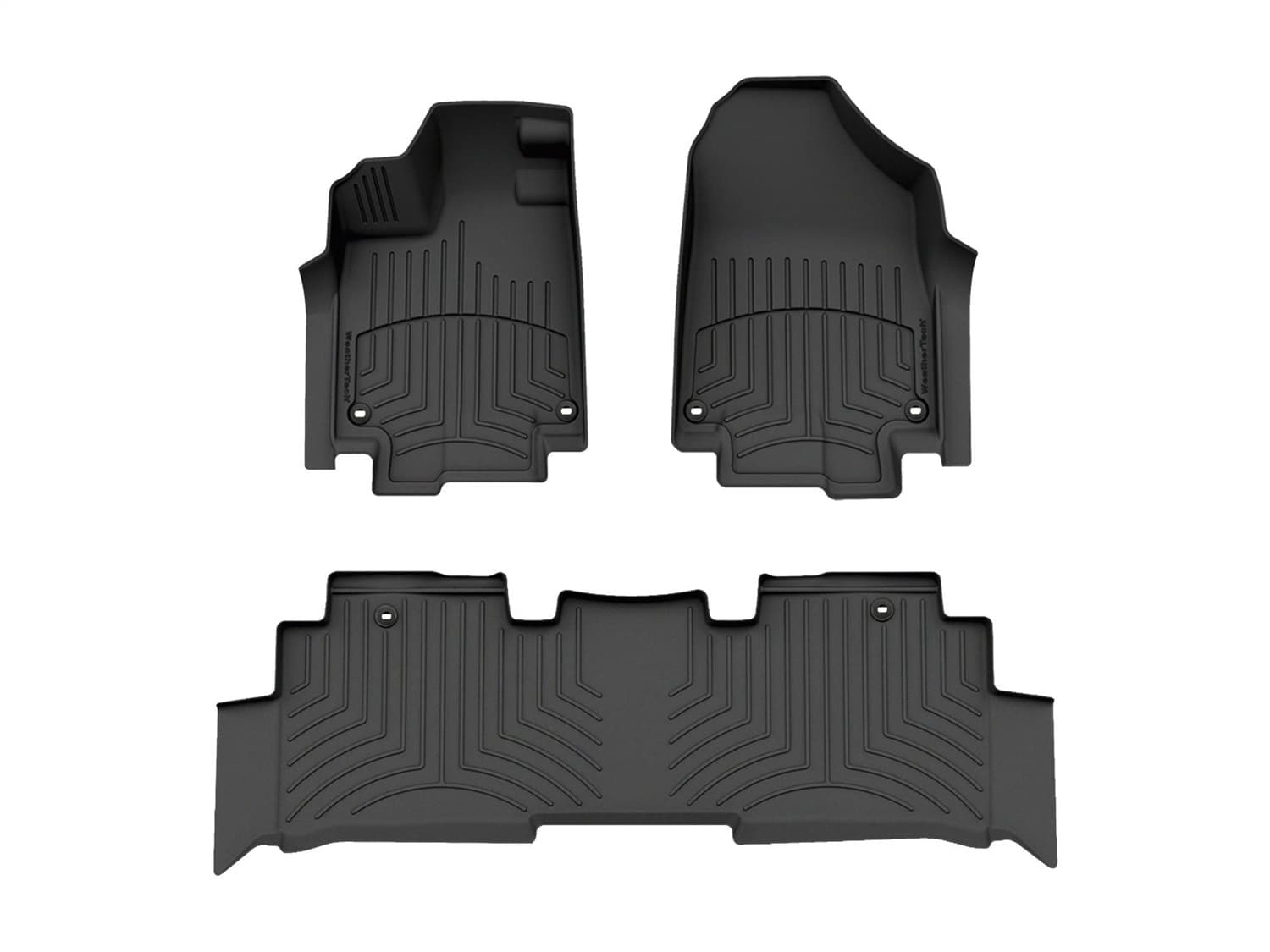 Weathertech - 441218-1-2IM - Front and Rear - Floor Mat Set image 1