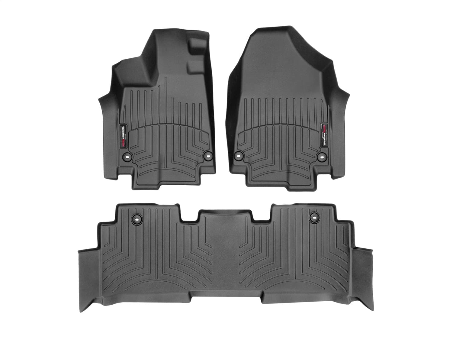 Weathertech - 441218-1-2 - Front and Rear - Floor Mat Set image 1