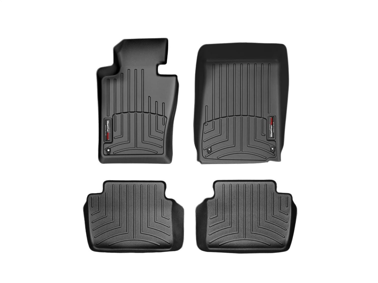 Weathertech - 44127-1-2 - Front and Rear - Floor Mat Set image 1