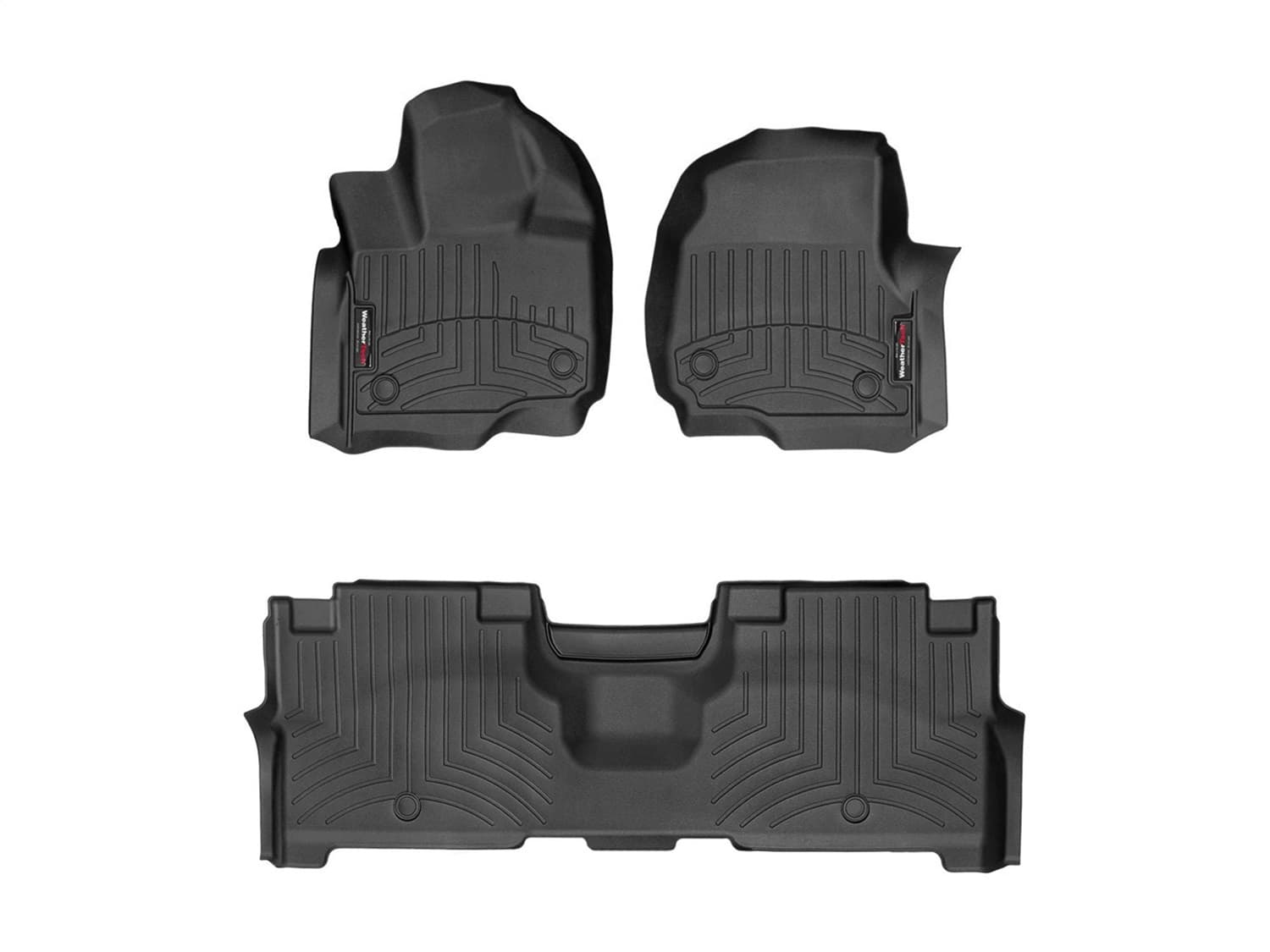 Weathertech - 441295-1-2 - Front and Rear - Floor Mat Set image 1