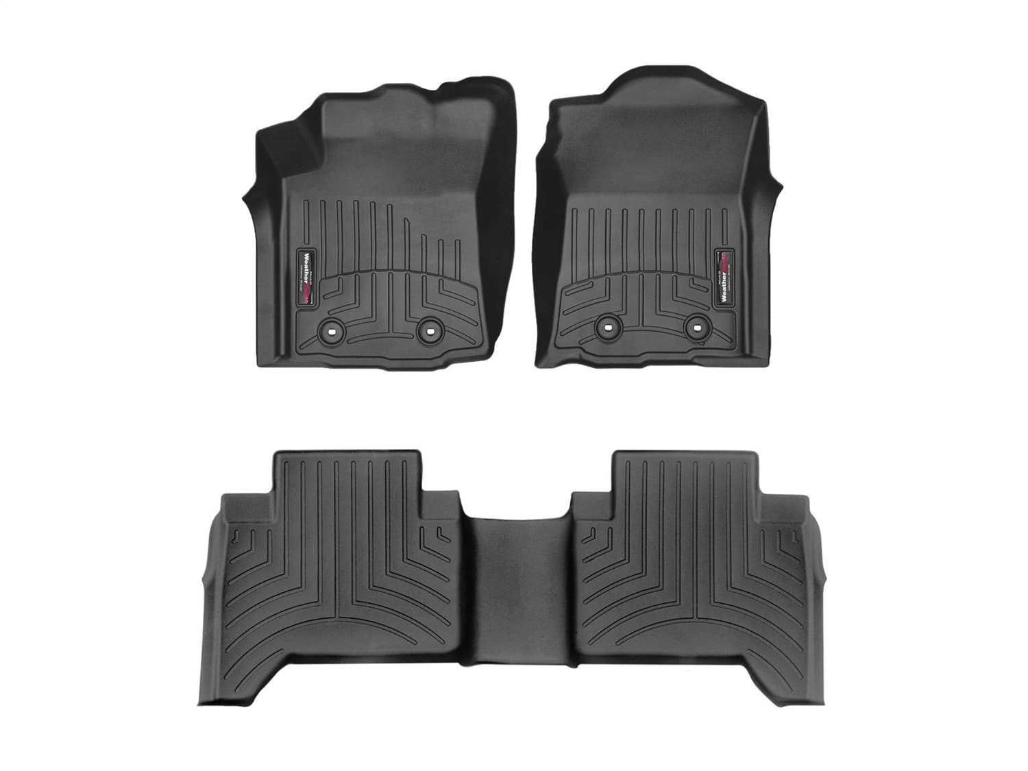 Weathertech - 4413011-448722 - Front and Rear - Floor Mat Set image 1