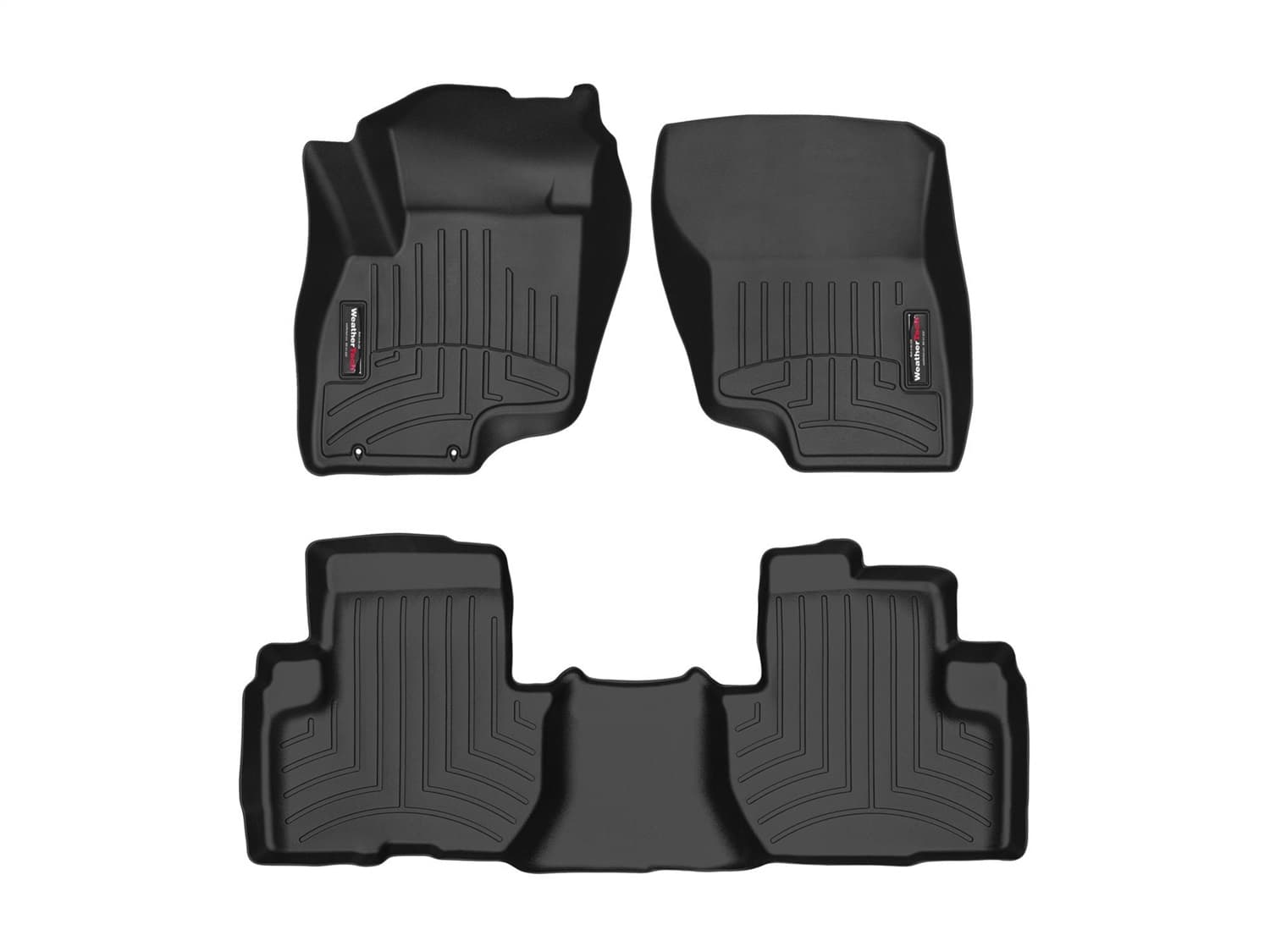 Weathertech - 441307-1-2 - Front and Rear - Floor Mat Set image 1