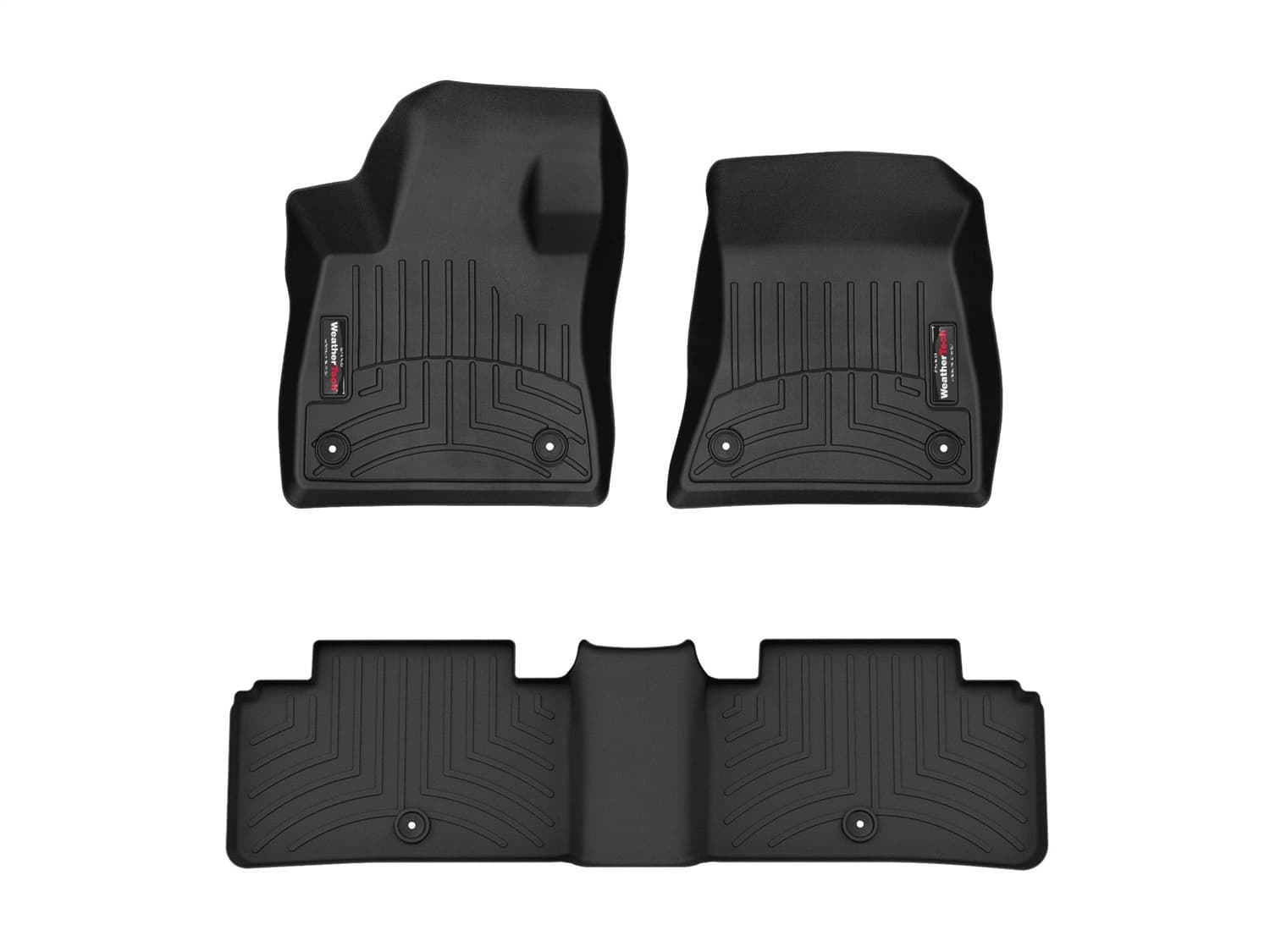 Weathertech - 441337-1-3 - Front and Rear - Floor Mat Set image 1