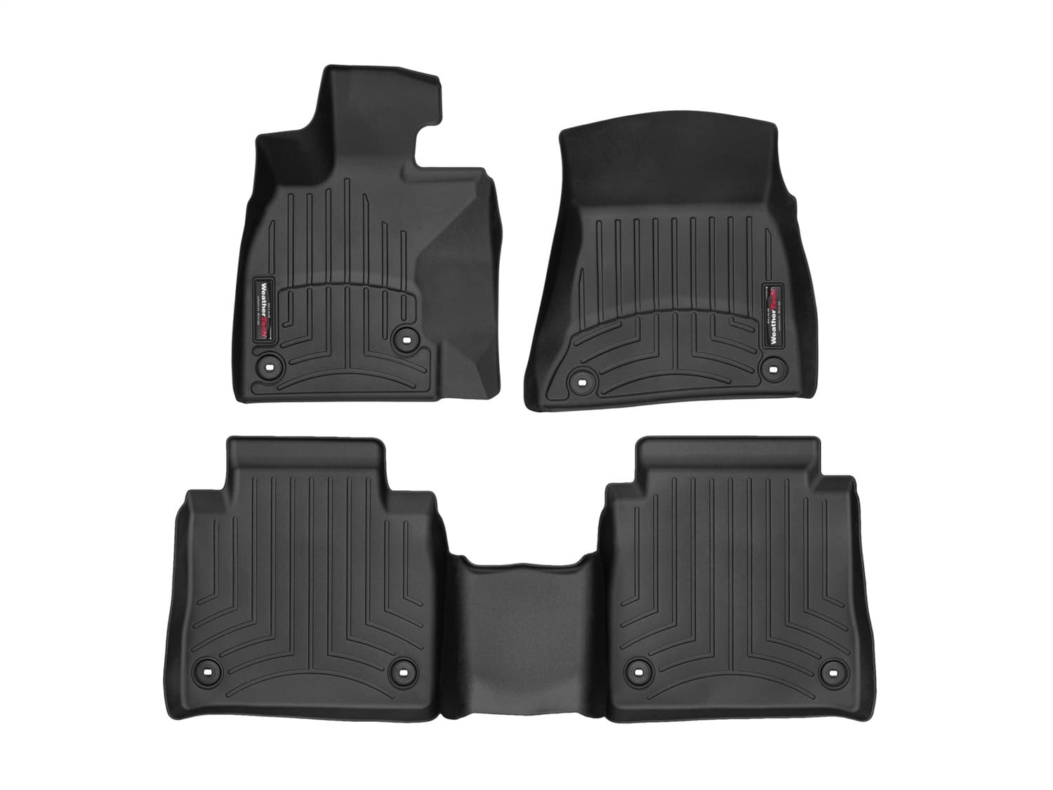 Weathertech - 441395-1-2 - Front and Rear - Floor Mat Set image 1