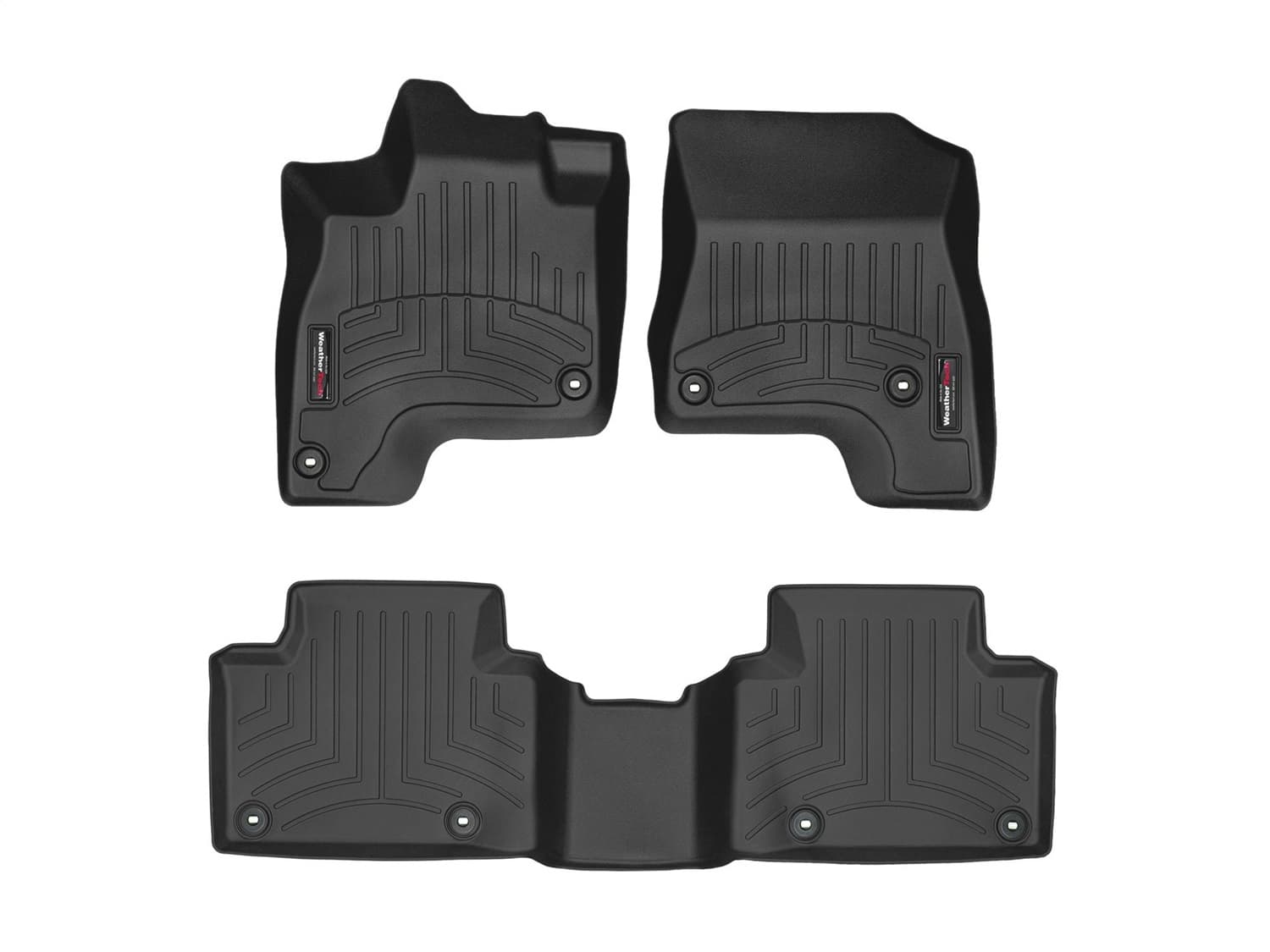 Weathertech - 441421-1-2 - Front and Rear - Floor Mat Set image 1