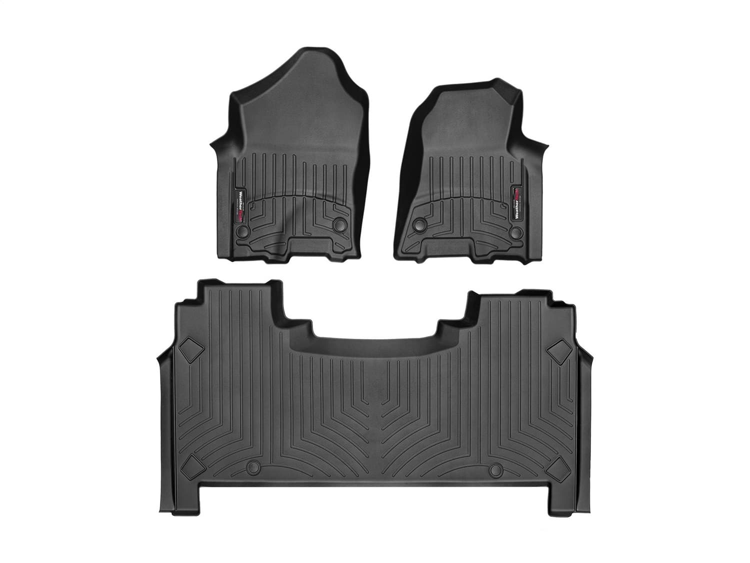 Weathertech - 441428-1-3 - Front and Rear - Floor Mat Set image 1