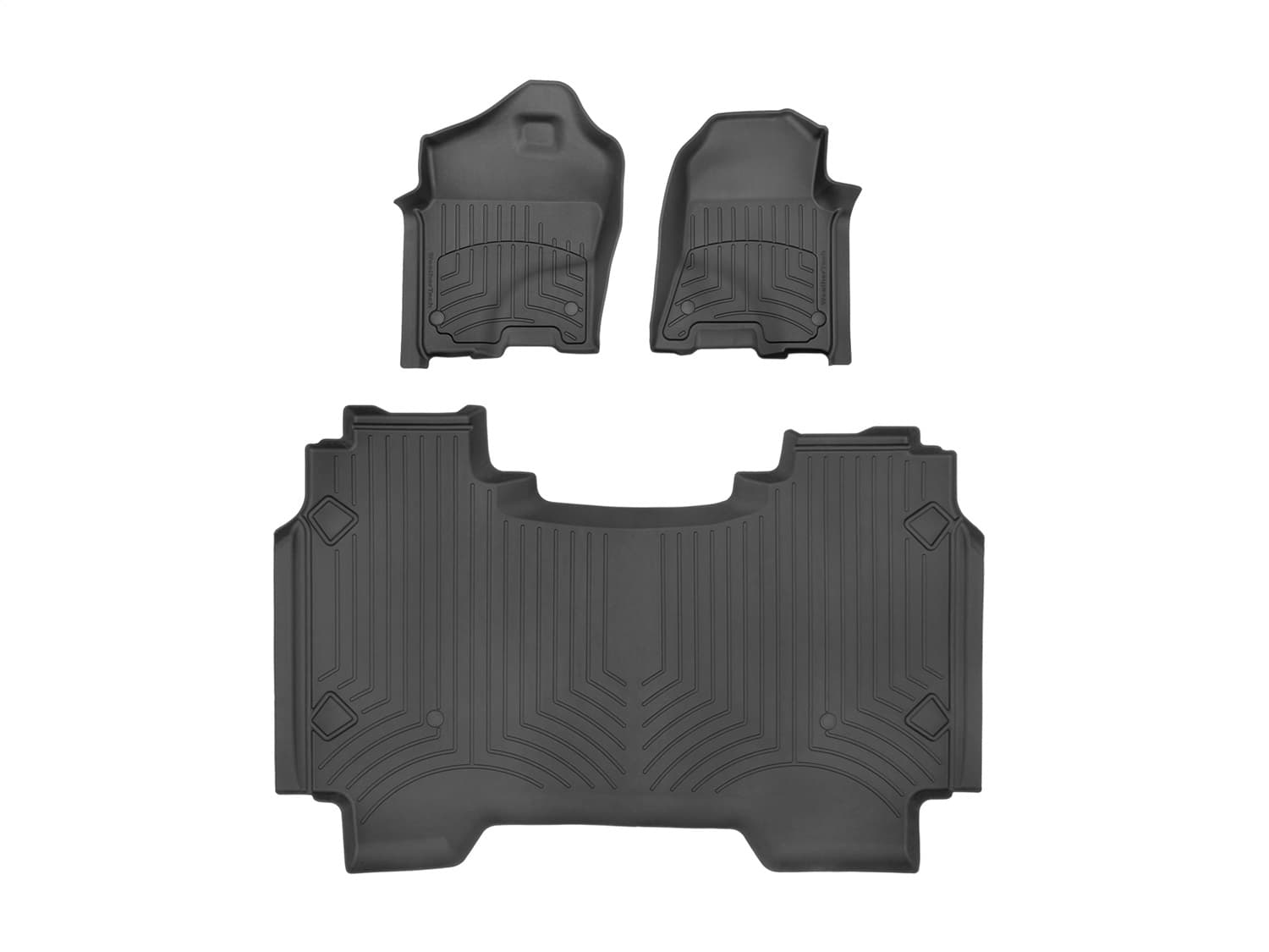 Weathertech - 441428-1-2IM - Front and Rear - Floor Mat Set image 1