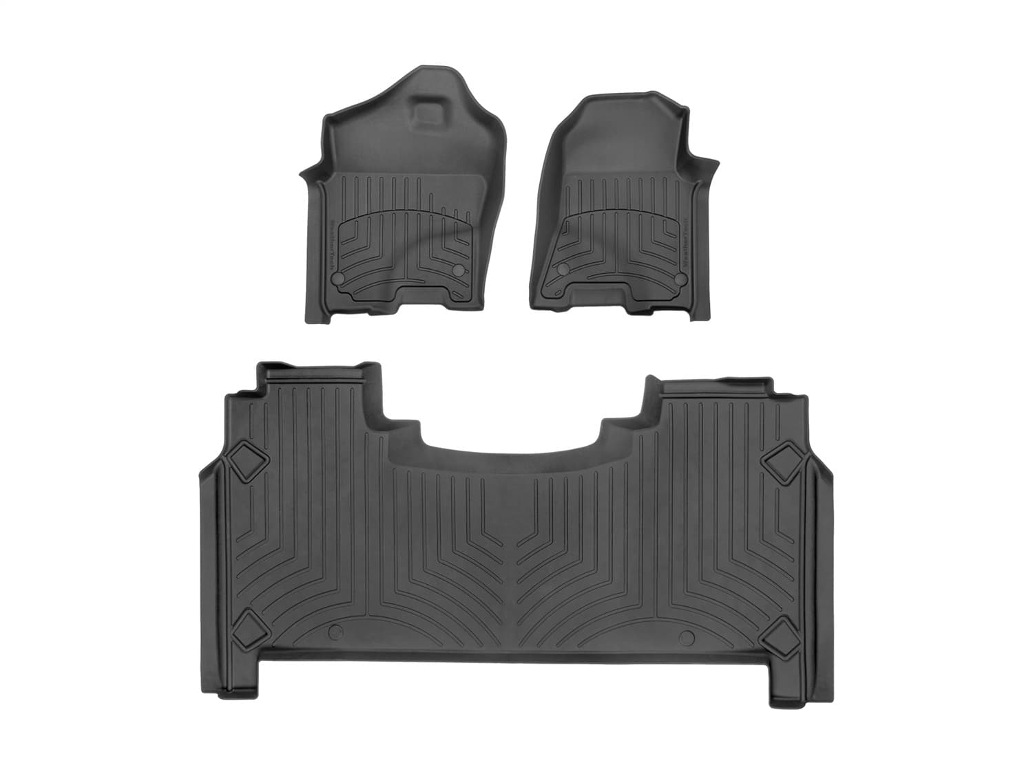 Weathertech - 441428-1-3IM - Front and Rear - Floor Mat Set image 1