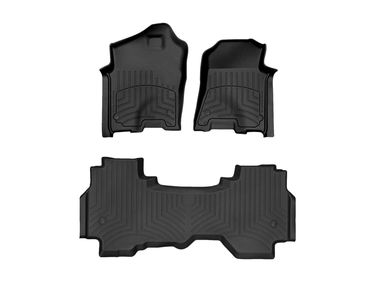 Weathertech - 441428-1-4IM - Front and Rear - Floor Mat Set image 1