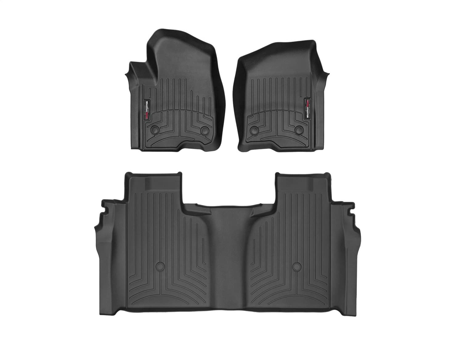 Weathertech - 441436-1-3 - Front and Rear - Floor Mat Set image 1