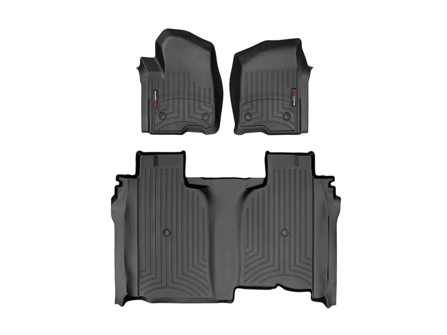 Weathertech - 441436-1-4 - Front and Rear - Floor Mat Set image 1