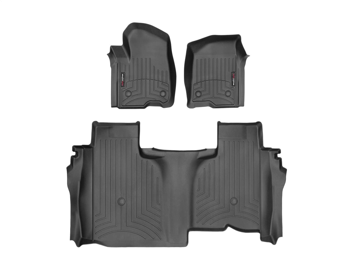 Weathertech - 441436-1-6 - Front and Rear - Floor Mat Set image 1