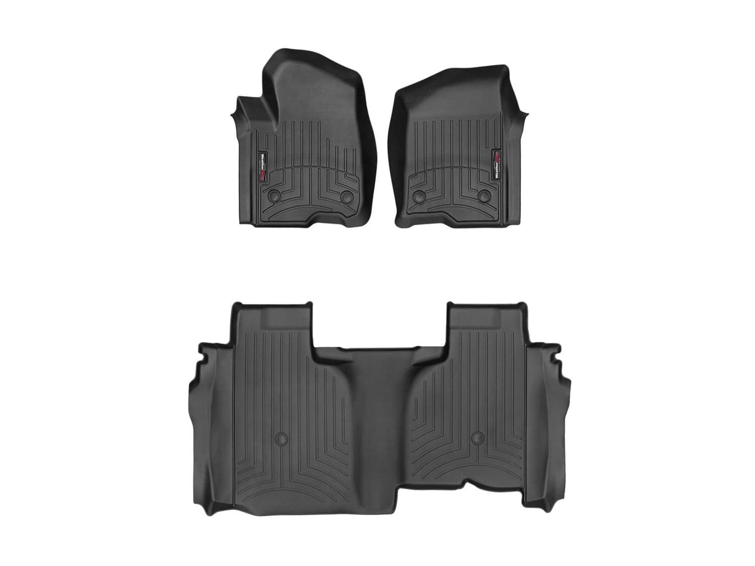 Weathertech - 441436-1-7 - Front and Rear - Floor Mat Set image 1