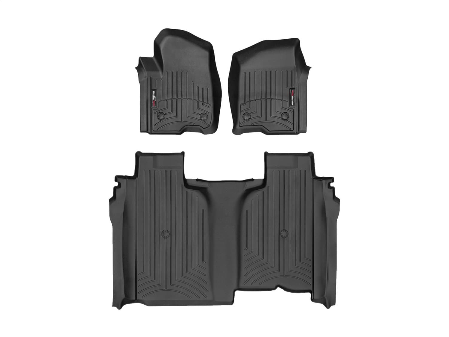 Weathertech - 4414361V-4414366V - Front and Rear - Floor Mat Set image 1