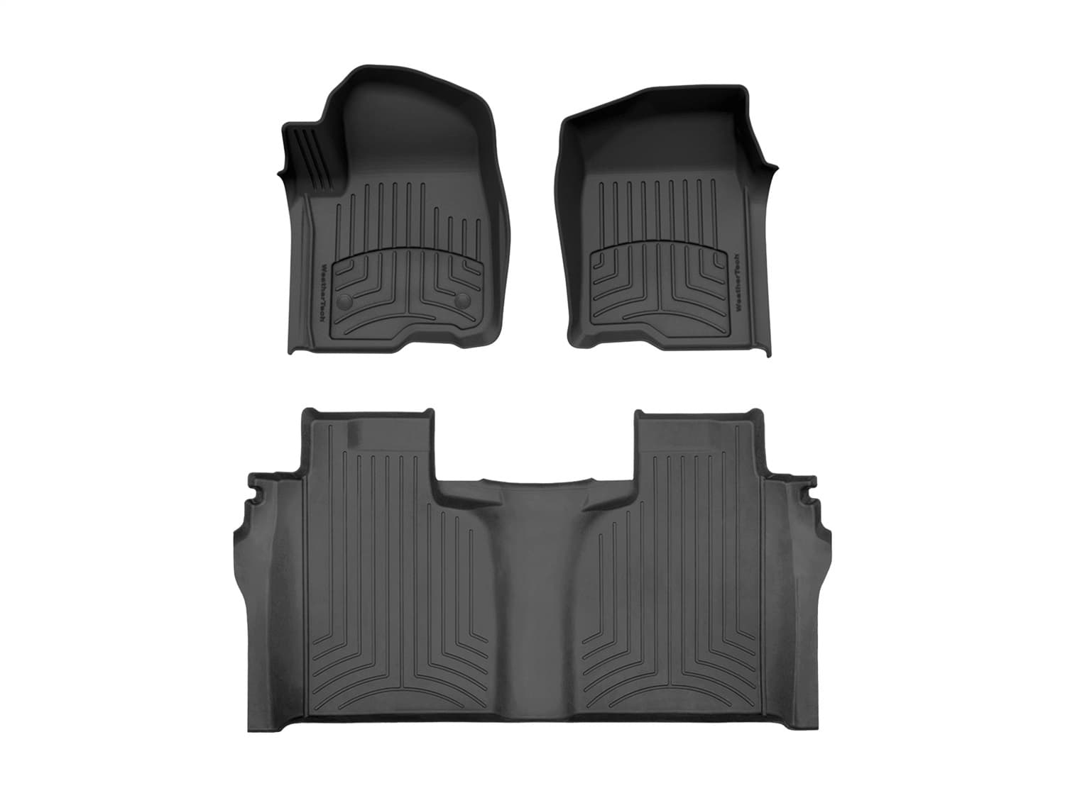 Weathertech - 441436-1-2IM - Front and Rear - Floor Mat Set image 1