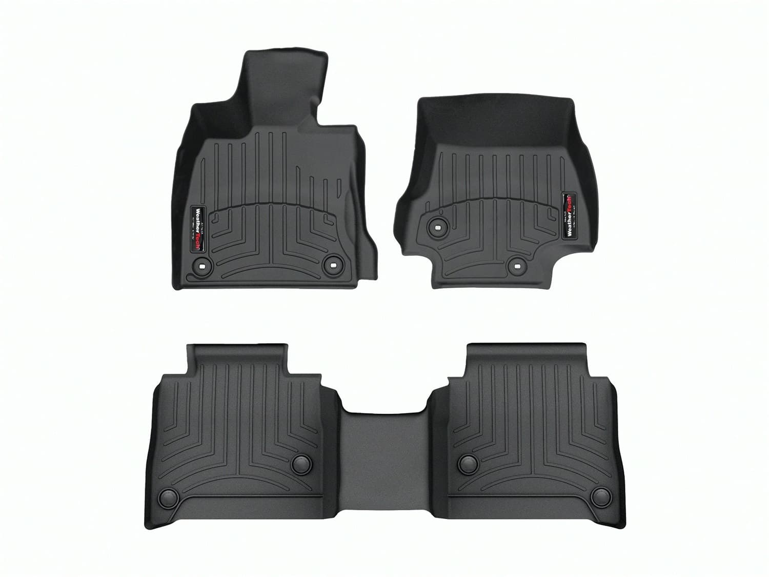 Weathertech - 441455-1-2 - Front and Rear - Floor Mat Set image 1