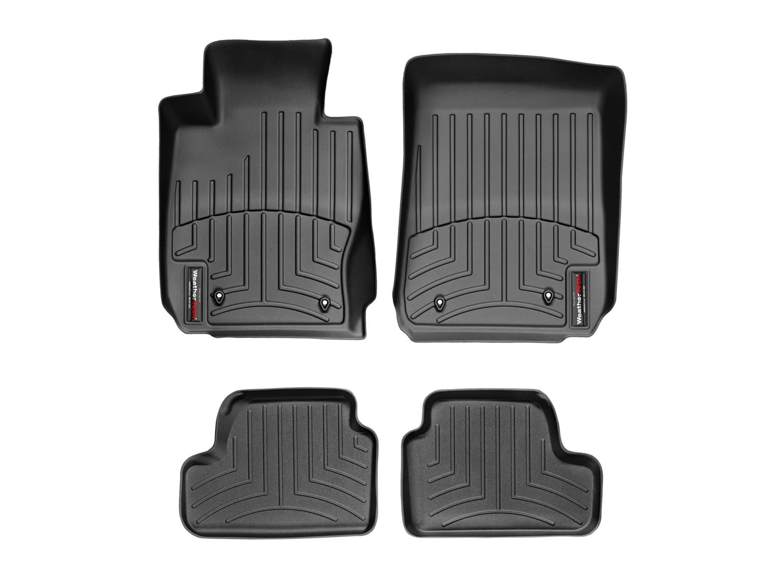 Weathertech - 44146-1-4 - Front and Rear - Floor Mat Set image 1