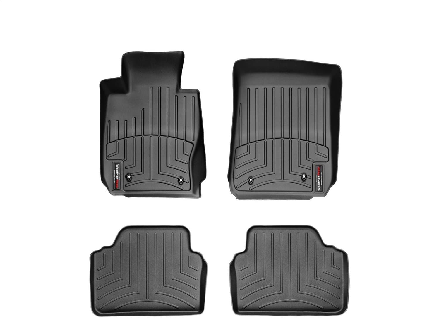 Weathertech - 44146-1-2 - Front and Rear - Floor Mat Set image 1