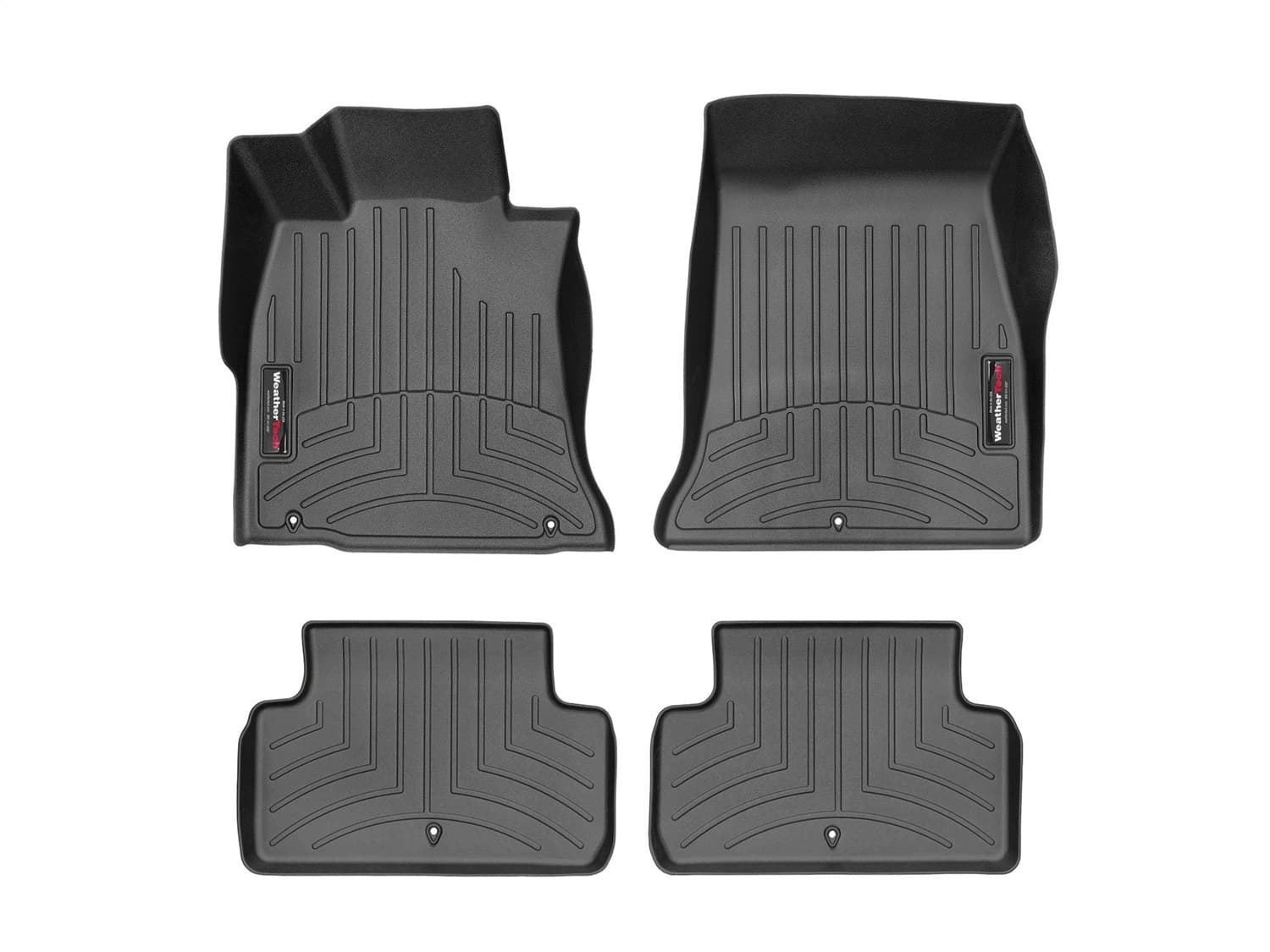 Weathertech - 4414831-4414792 - Front and Rear - Floor Mat Set image 1