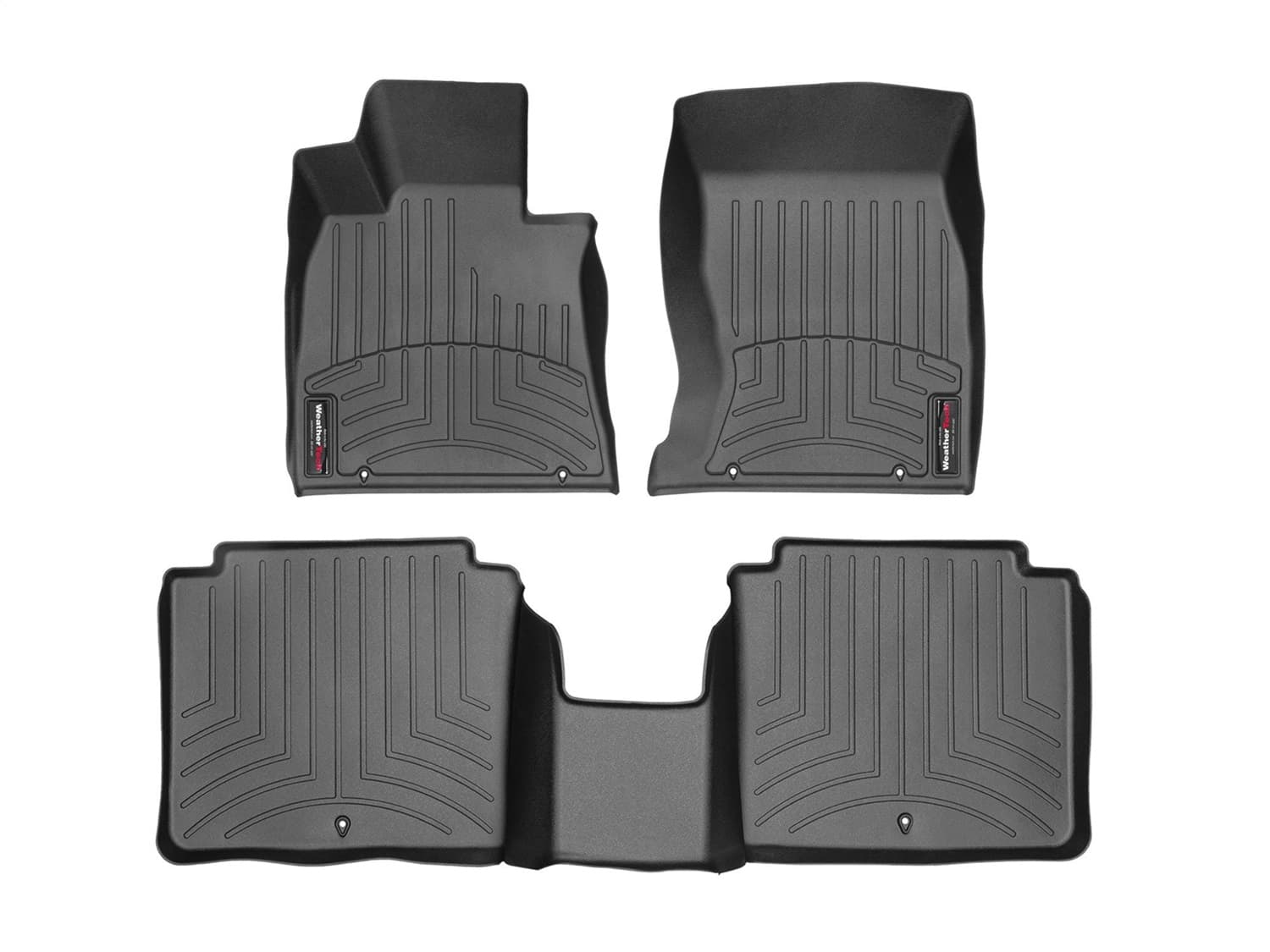Weathertech - 441484-1-2 - Front and Rear - Floor Mat Set image 1