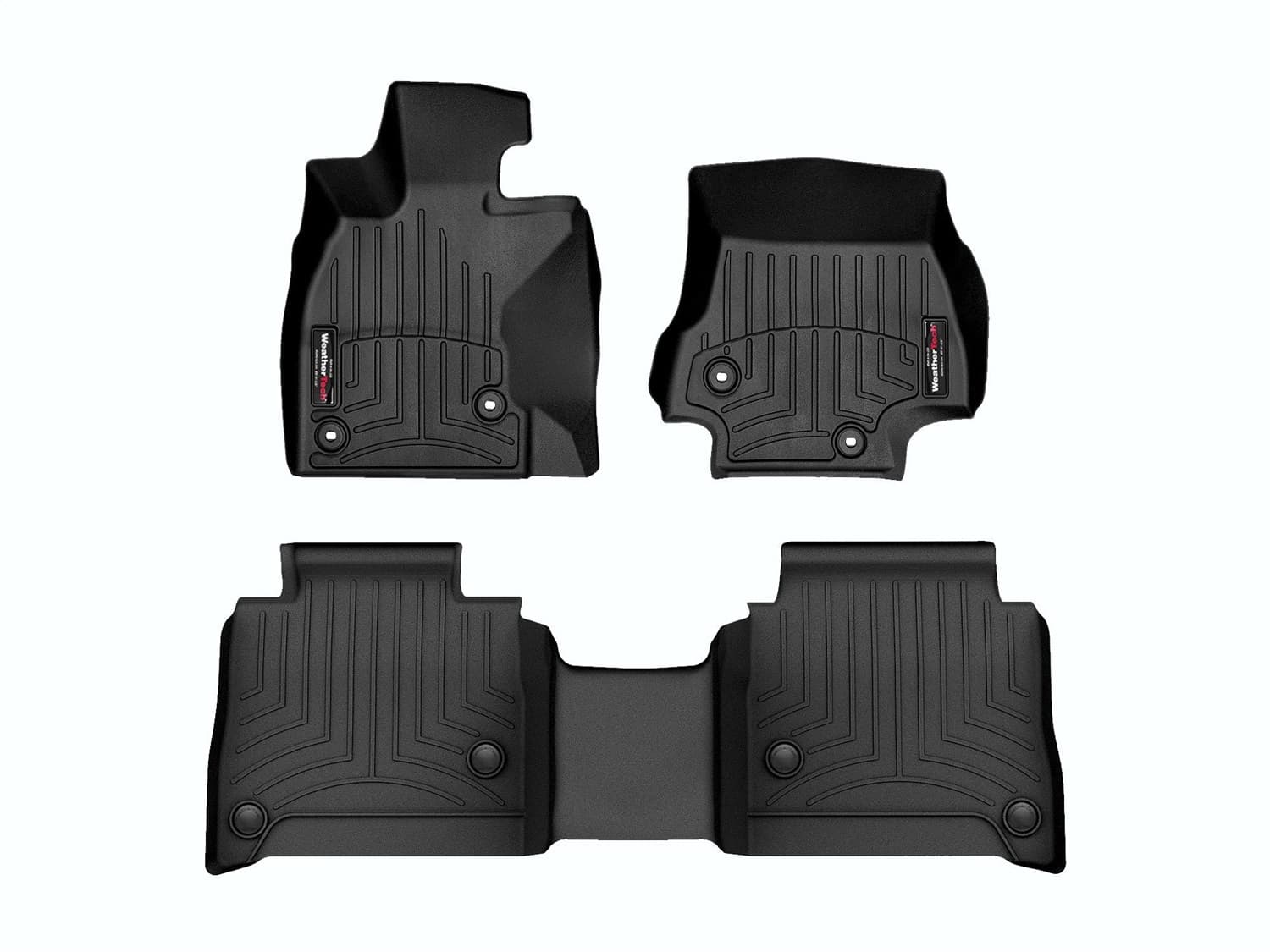Weathertech - 4415031-4414552 - Front and Rear - Floor Mat Set image 1