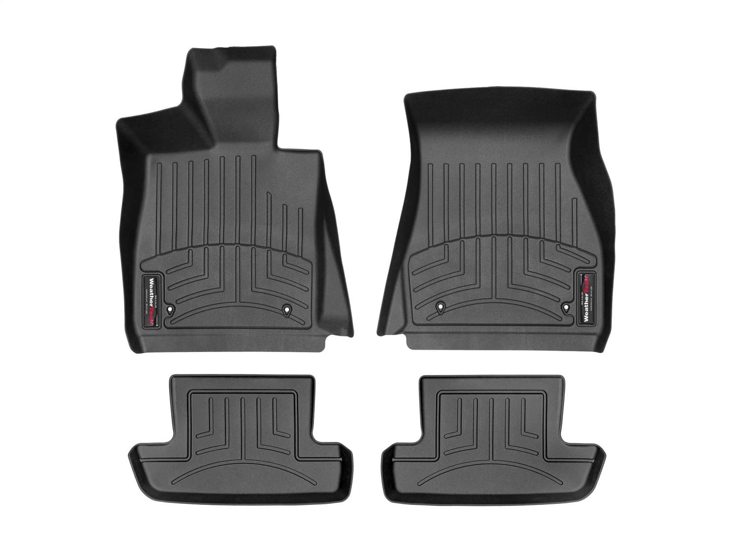 Weathertech - 441512-1-2 - Front and Rear - Floor Mat Set image 1