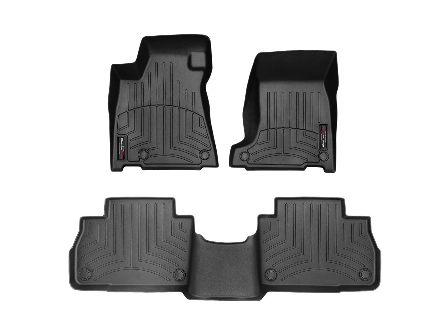Weathertech - 4415191-4411842 - Front and Rear - Floor Mat Set image 1