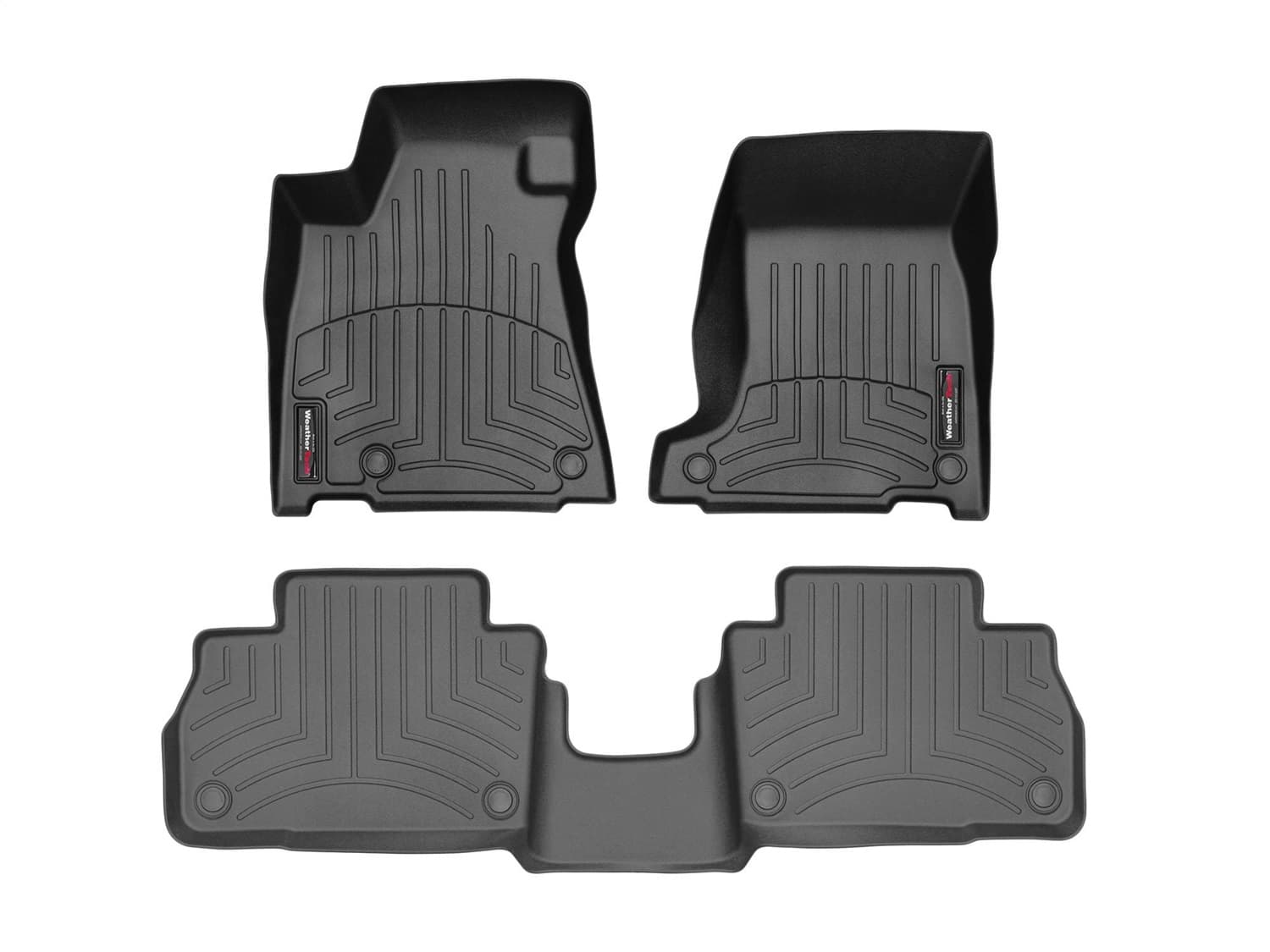 Weathertech - 4415191-4411843 - Front and Rear - Floor Mat Set image 1