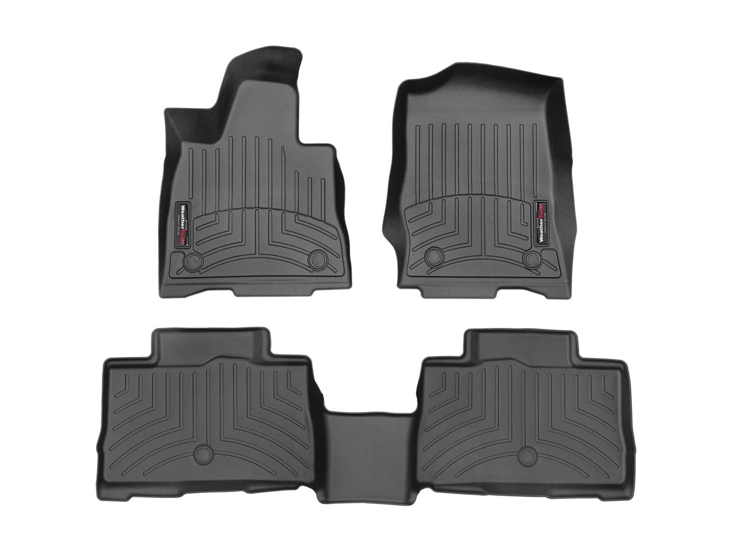 Weathertech - 441576-1-2 - Front and Rear - Floor Mat Set image 1