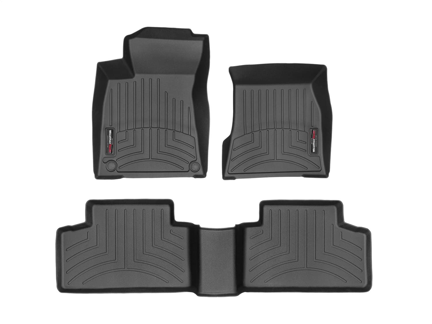 Weathertech - 441593-1-2 - Front and Rear - Floor Mat Set image 1