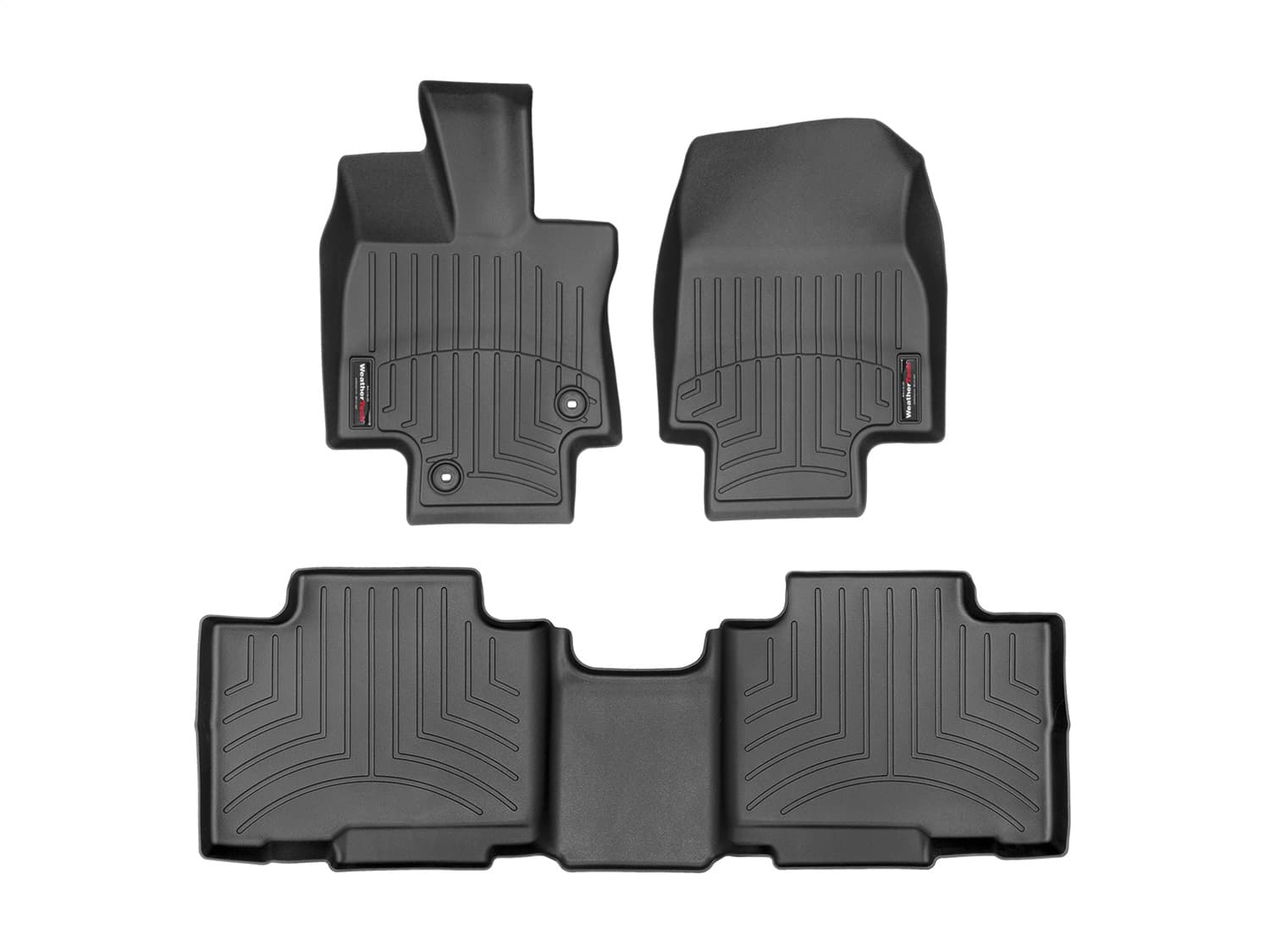 Weathertech - 441609-1-4 - Front Rear and Third Row - Floor Mat Set image 1