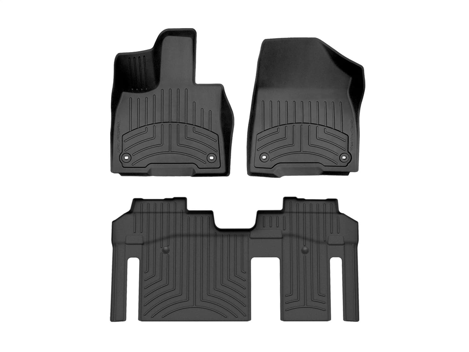 Weathertech - 441641-1-3IM - Front and Rear - Floor Mat Set image 1