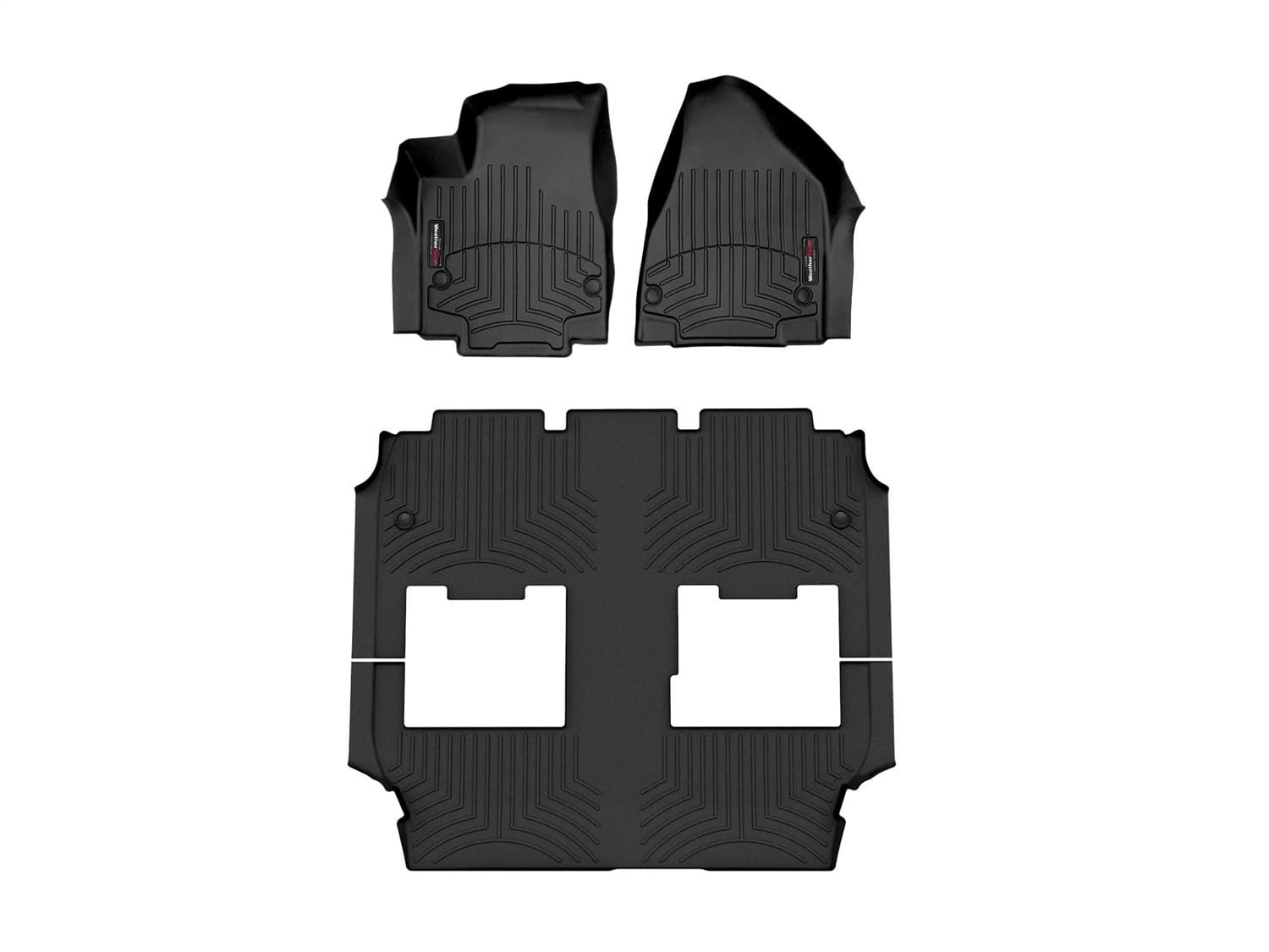 Weathertech - 4416621-449453 - Front and Rear - Floor Mat Set image 1