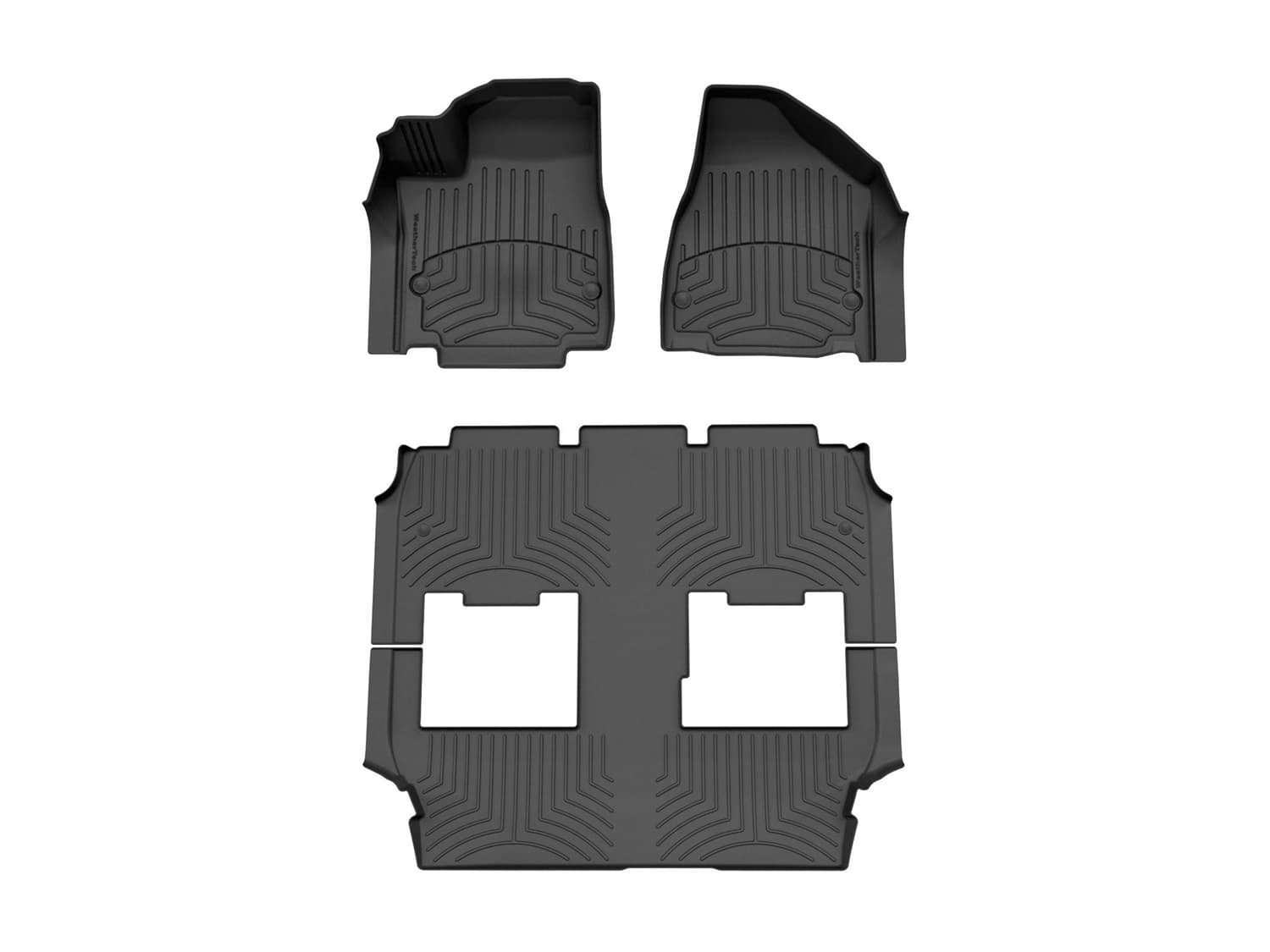 Weathertech - 4416621IM-449453IM - Front Rear and Third Row - Floor Mat Set image 1