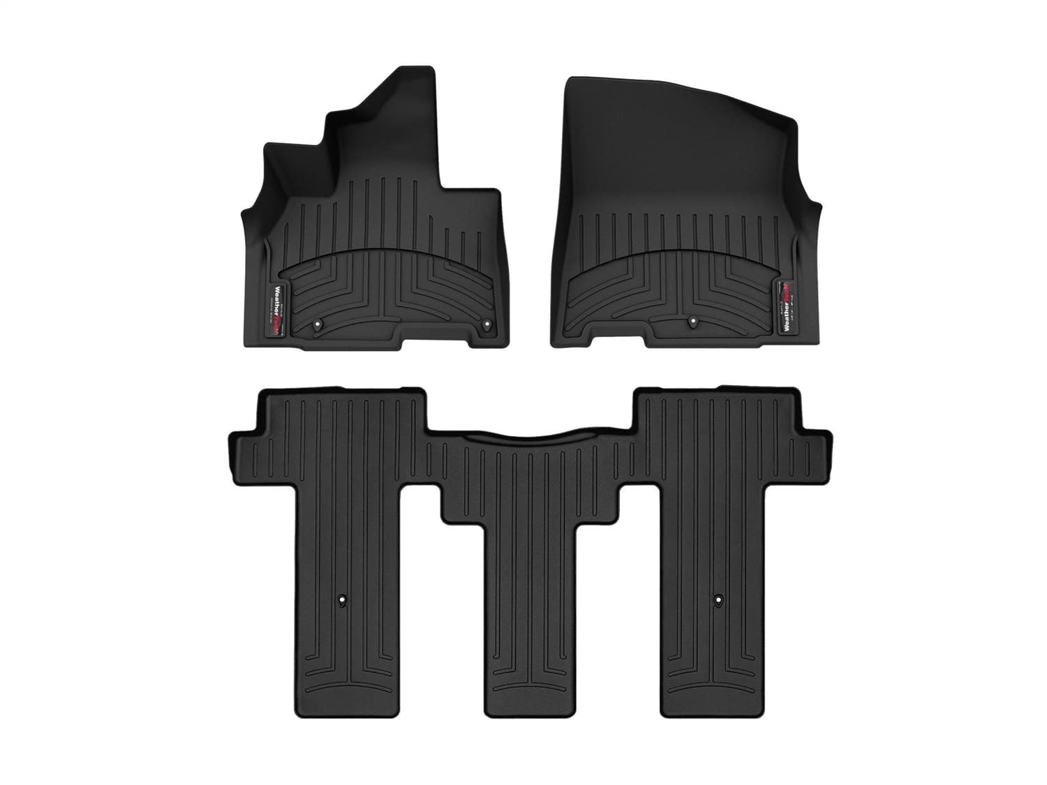 Weathertech - 441672-1-2 - Front and Rear - Floor Mat Set image 1