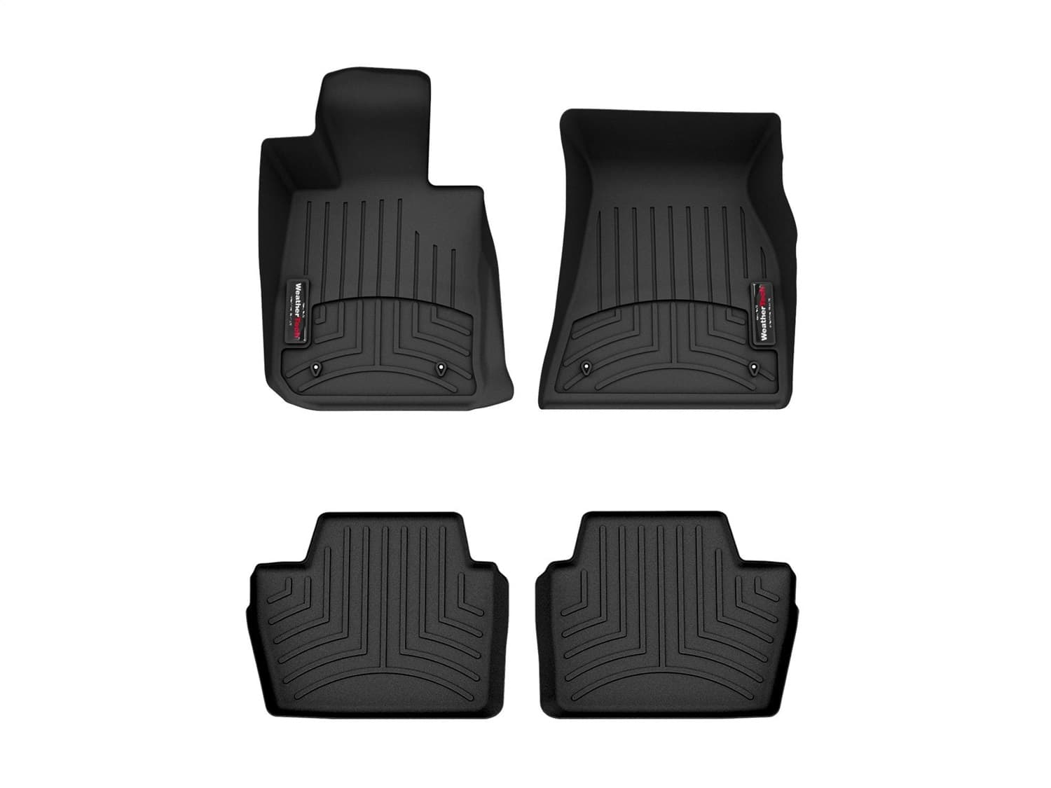 Weathertech - 441673-1-2 - Front and Rear - Floor Mat Set image 1