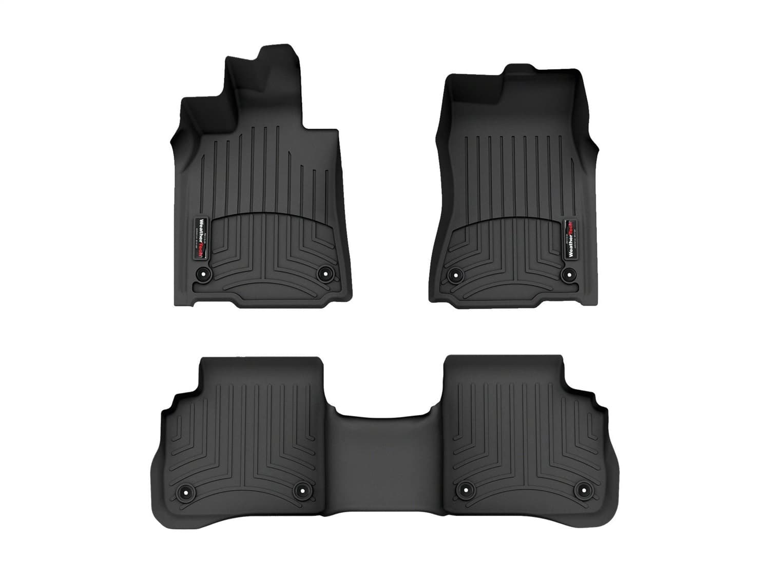 Weathertech - 441681-1-2 - Front and Rear - Floor Mat Set image 1