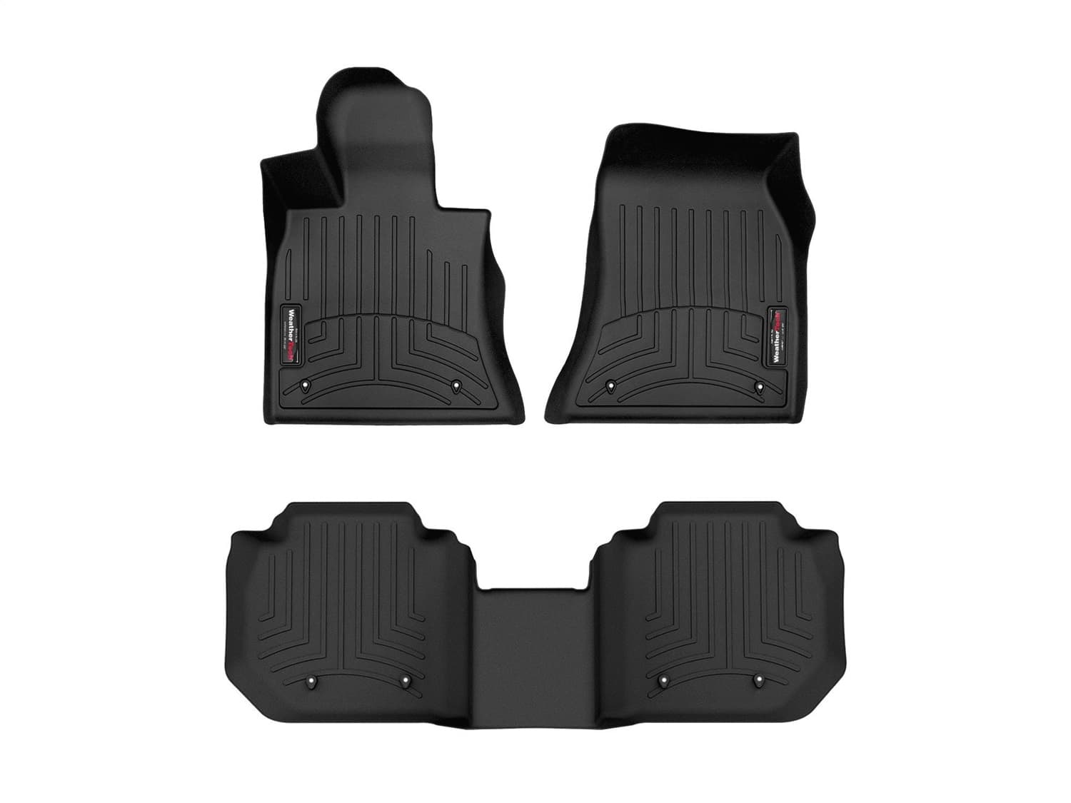 Weathertech - 441687-1-2 - Front and Rear - Floor Mat Set image 1
