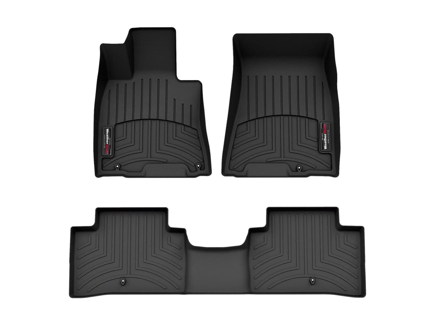 Weathertech - 441697-1-3 - Front and Rear - Floor Mat Set image 1