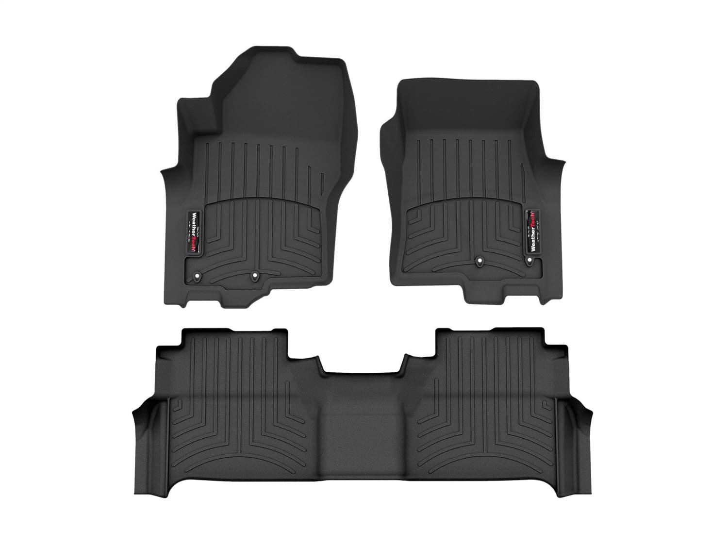Weathertech - 441705-1-2 - Front and Rear - Floor Mat Set image 1