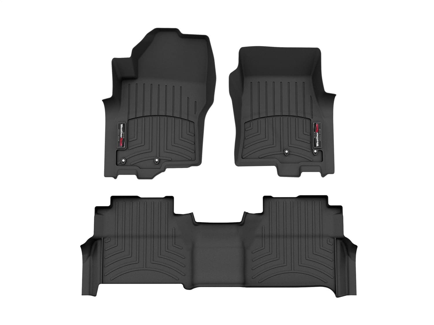 Weathertech - 441705-1-3 - Front and Rear - Floor Mat Set image 1
