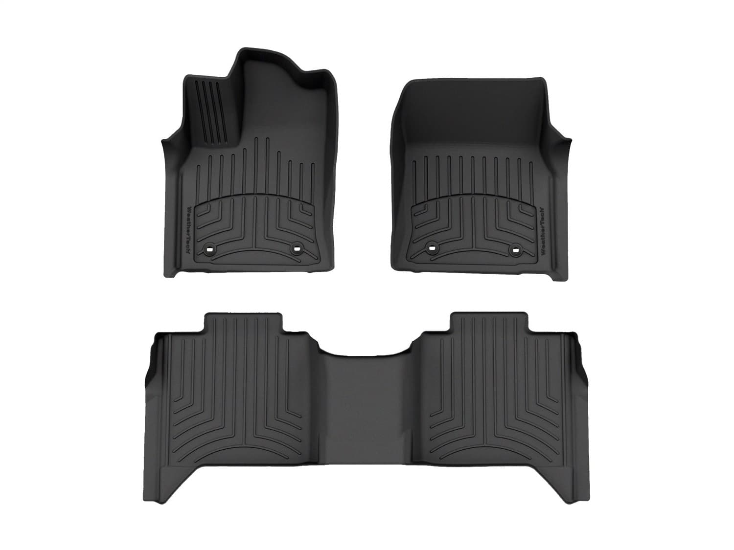 Weathertech - 441708-1-2IM - Front and Rear - Floor Mat Set image 1