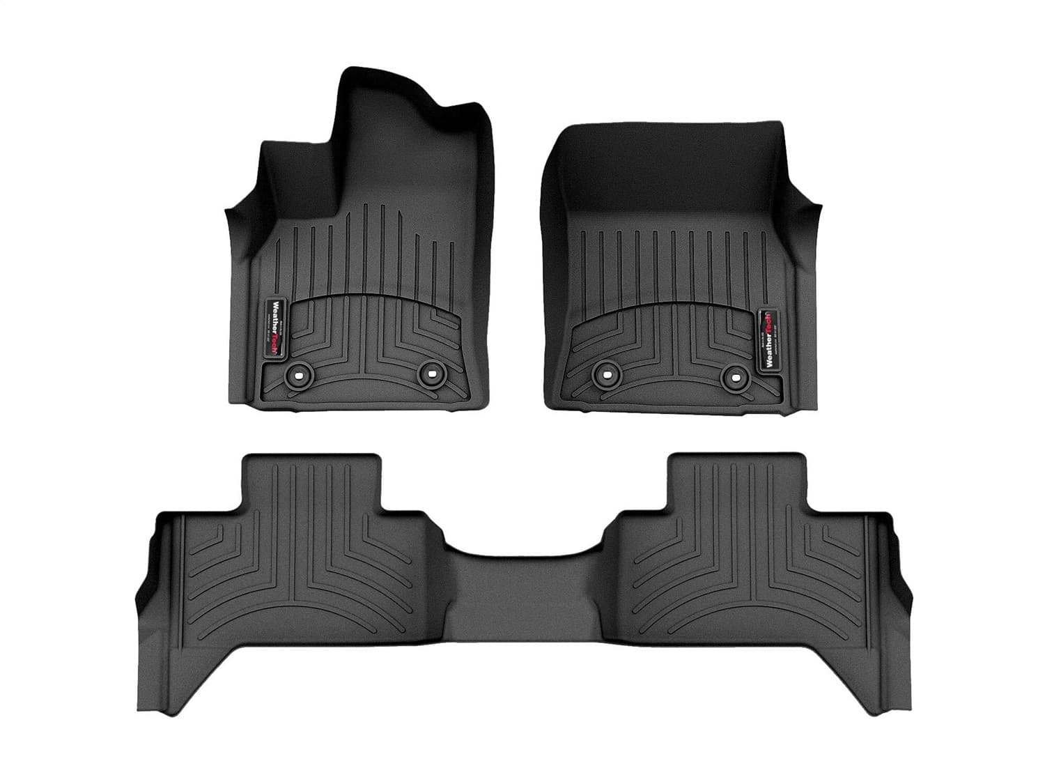 Weathertech - 441708-1-3 - Front and Rear - Floor Mat Set image 1
